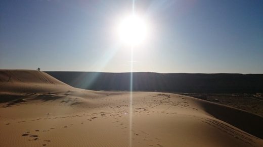 アルジェリアの砂漠